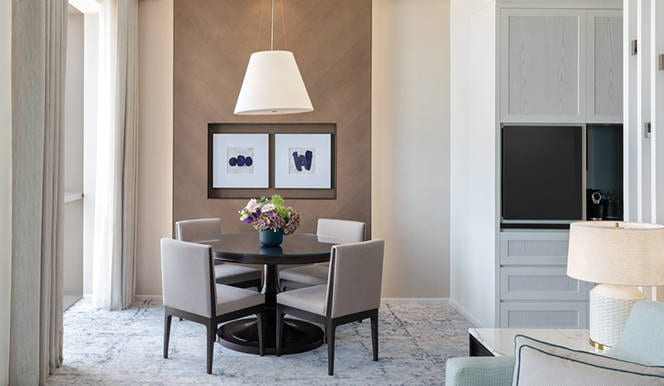 Address Beach Resort Fujairah - Executive Suite Ocean View Dining Area